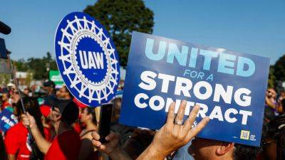 Shawn Fain - Uaw Strike - UAW Strike Looms Over Big Three Automakers Ahead of Thursday Night Deadline - thedrive.com