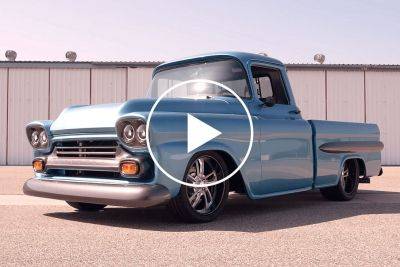 Stunning Chevy Apache Restomod Is The Coolest Way To Haul Motocross Racers - carbuzz.com - Usa