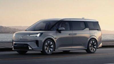 Volvo reveals fully electric EM90 MPV with 458 miles of range - topgear.com - China