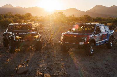 Ford - Ford Bronco Raptor Joins F-150 Raptor R At Baja 1000 - carbuzz.com - Mexico - state California
