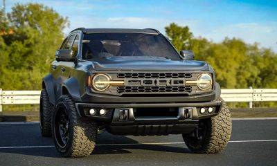 Ford Bronco Front End Pasted onto Ranger and Everest