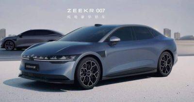 Zeekr 007 all-electric sedan received over 20,000 orders in 48 hours of pre-sale