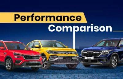 Kia Seltos DCT vs Volkswagen Taigun DCT vs Skoda Kushaq DCT: Real World Performance Comparison