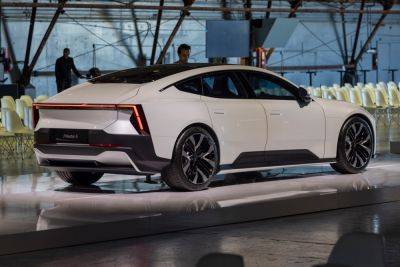 Thomas Ingenlath - First pics of production-spec Polestar 5: four-door EV features 'extreme fast charging' - carmagazine.co.uk - Britain - Los Angeles