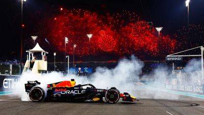 Lewis Hamilton - Charles Leclerc - Max Verstappen - Sergio Pérez - George Russell - Verstappen Seals Record F1 Season With Mighty 19th Win in Abu Dhabi - thedrive.com - city Abu Dhabi