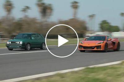 DRAG RACE: Classic Golf GTI Vs. C8 Chevy Corvette Z06 Isn't As One-Sided As You Think - carbuzz.com - Usa - state Montana