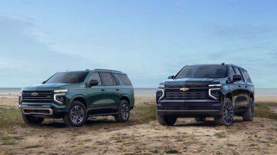2025 Chevy Suburban And Tahoe Get Bigger Touchscreens And Stronger Diesels - motor1.com