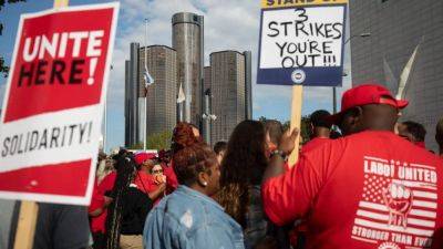 Shawn Fain - Mary Barra - UAW hits GM again, striking at automaker's largest plant - foxbusiness.com - state Texas - city Detroit