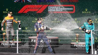 Charles Leclerc - Max Verstappen - Fernando Alonso - Verstappen Wins 2023 F1 Brazilian GP, Leclerc Crashes in Formation Lap - thedrive.com - Mexico - Brazil
