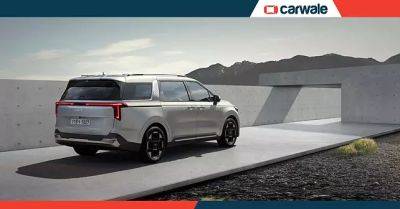 2024 Kia Carnival rear seat entertainment package details revealed