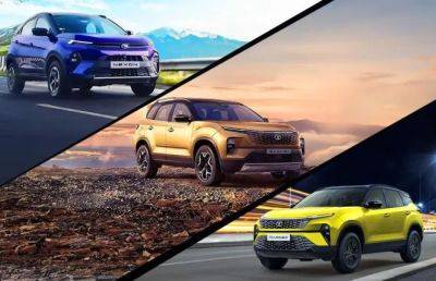 Tata’s Refreshed SUV Lineup Will Make You Wait Up To 4 Months This November