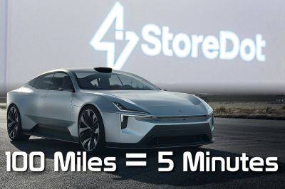 Thomas Ingenlath - Polestar Extreme Fast-Charging To Add 100 Miles Range In 5 Minutes - carbuzz.com - Sweden - state California - county Day