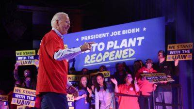 Biden backs Tesla, Toyota unionization, celebrates deal that saved Belvidere plant