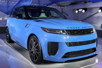 New Range Rover Sport SV Inspired By Miami Beach Priced At $225,000, Limited To 7 Units