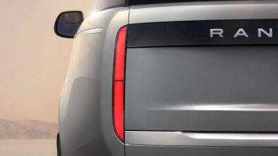 Electric Range Rover teased, promises V8 level performance - indiatoday.in - state Maryland
