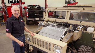 Banks Power Develops First Diesel Hybrid Humvee To Be Tested By US Army