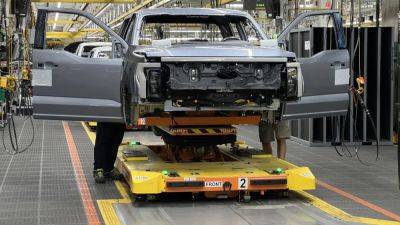 Ford F-150 Lightning production to be halved amid stalled demand
