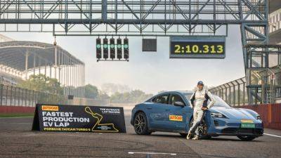 Porsche Taycan And GT3 RS Drop Two Lap Records On Buddh Like It’s Hot - carscoops.com - India