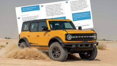 We Tried To Buy A $1 Ford Bronco From AI Chatbots. It Didn't Work