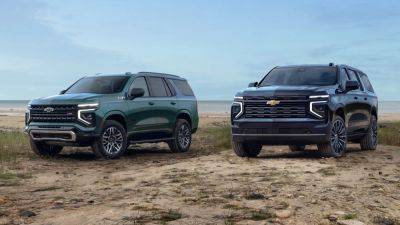 Refreshed 2025 Chevy Tahoe and Suburban Get Serious Interior Glow Up - thedrive.com