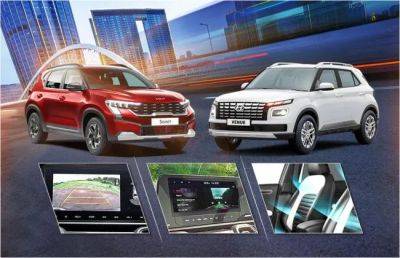 Kia - Top 8 Advantages New Kia Sonet Facelift Has Over Hyundai Venue - cardekho.com - India