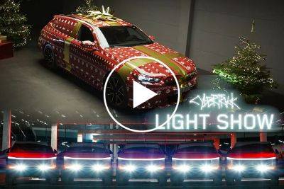 BMW Puts M5 Touring Under The Christmas Tree As Tesla Cybertruck Lights Up The Festive Season - carbuzz.com - Finland - city Santa