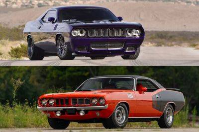Dodge Challenger SRT Hellcat Redeye Turned Into Modern-Day Plymouth Hemi Cuda - carbuzz.com - county Day