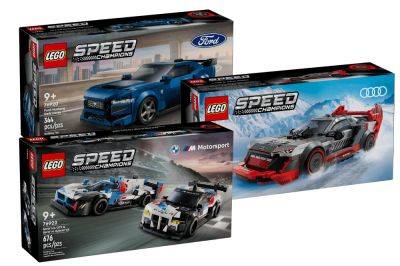Ken Block - Ford - Ford Mustang Dark Horse, Audi S1 Hoonitron, And BMW M Race Cars Join Lego Speed Champions Range - carbuzz.com - Usa