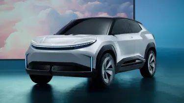 New Toyota Small Urban SUV Concept previews future Volvo EX30 rival - autoexpress.co.uk - city Brussels