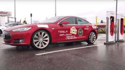 This Tesla Model S Has 1.2 Million Miles And Counting