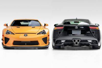 Mark Levinson - Lexus - Two Lexus LFA V10 Supercars Will Sell For Millions - carbuzz.com - Usa