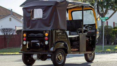 Blow Your Christmas Money on This Electric Tuk Tuk That’s in the US - thedrive.com - Usa - China - state New Jersey