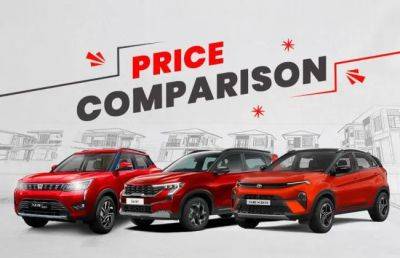 Kia - Kia Sonet Facelift vs Rivals: Price Comparison - cardekho.com - North Korea