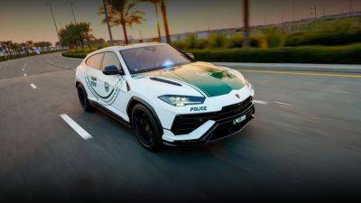 Lamborghini Urus Performante reports for patrol car duty in Dubai - autoblog.com - Italy - city Dubai - Uae - city Abu Dhabi
