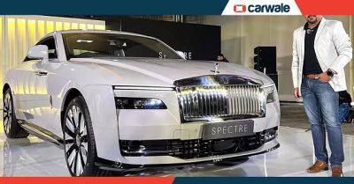 Rolls-Royce Spectre First Look - carwale.com - India - Britain - city Chennai