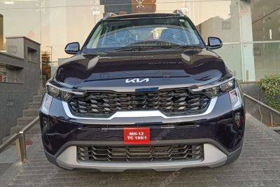 Kia - Check Out The 2024 Kia Sonet Facelift Mid-spec HTK+ Variant In 8 Images - zigwheels.com