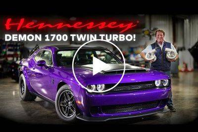 1,700-HP Twin-Turbo Dodge Demon 170 Is The Start Of A New Era For Hennessey - carbuzz.com