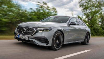 The 2024 Mercedes-Benz E-Class Is The Most Expensive Car In Its Segment