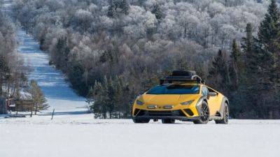 Lamborghini Huracan Sterrato (Snowy) Road Test: Hitting the slopes in Vermont - autoblog.com - New York - county Green - state Vermont