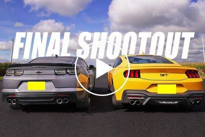 Ford - DRAG RACE: 2024 Ford Mustang GT Vs. Chevy Camaro SS - carbuzz.com