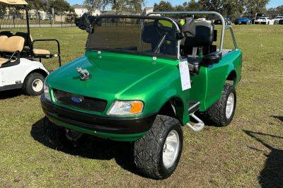 Electric Bronco Golf Carts Have Nothing On Miniature Gas-Powered Ford F-150