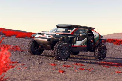 Dacia’s new, futuristic Sandrider arrives to take on the Dakar Rally