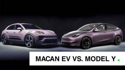 Macan Ev - Porsche Macan Ev - 2024 Porsche Macan EV vs. Tesla Model Y: How They Compare - motor1.com - Germany