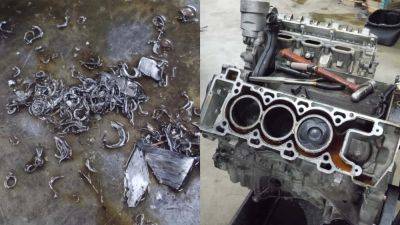 Jaguar Engine Teardown Reveals The Dangers Of Overfilling Your Oil - motor1.com