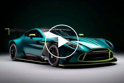 New Aston Martin Vantage Gets A Sexy GT3 Racing Twin - carbuzz.com