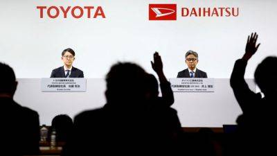 Akio Toyoda - Toyota says president, chairman of scandal-hit Daihatsu unit to step down - autoblog.com - Japan - city Tokyo - Toyota