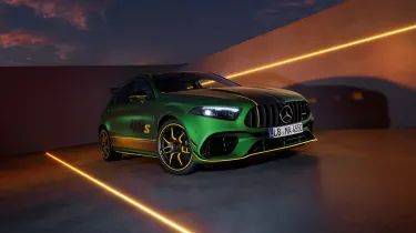 New Mercedes-AMG A45 S Limited Edition goes green, and yellow
