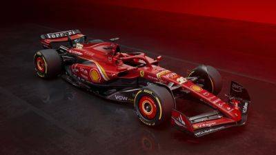 Carlos Sainz - Ferrari SF-24 revealed, proclaimed ready to take on the longest-ever F1 season - autoblog.com - Italy - Germany - Singapore