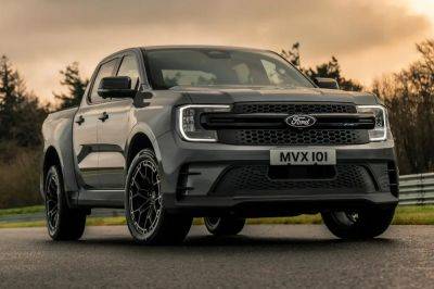 Ford - Widebody Ford Ranger MS-RT Is A Race-Inspired Truck For The Streets - carbuzz.com - Usa - Britain