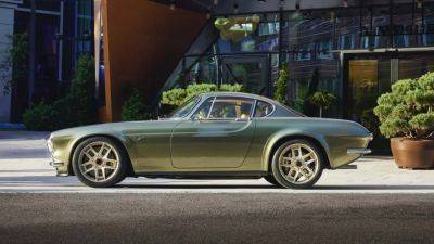 The Volvo P1800 Cyan GT Is A Stunning Restomod With 414 HP